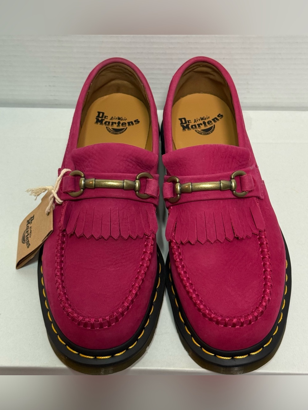 Dr Martens Pink Loafers - Picture 3 of 7